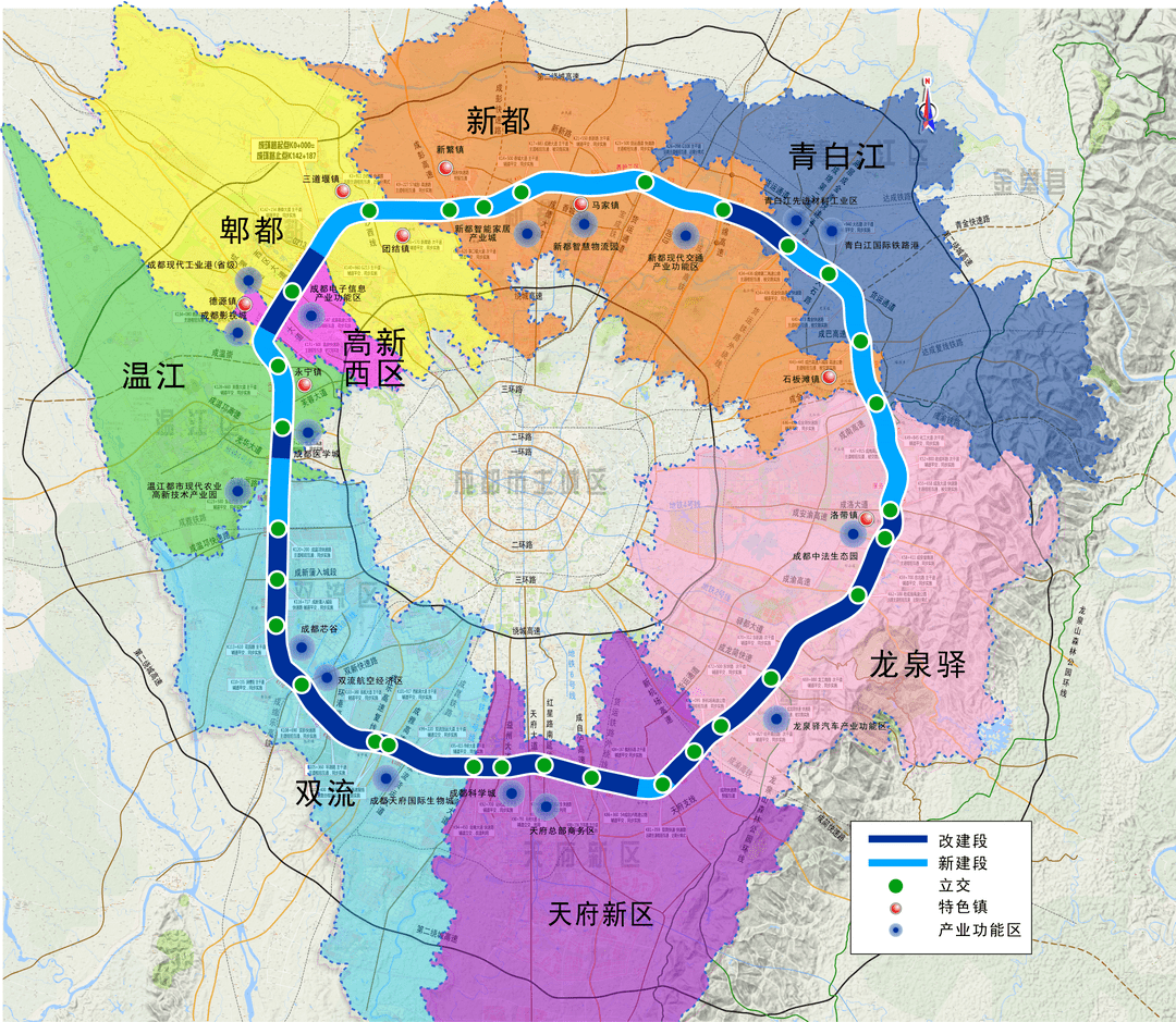 2018年成都双流区人口密度(3)