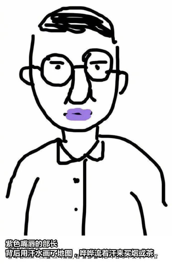 200%的成年人眼神都很呆滞,例如这样.