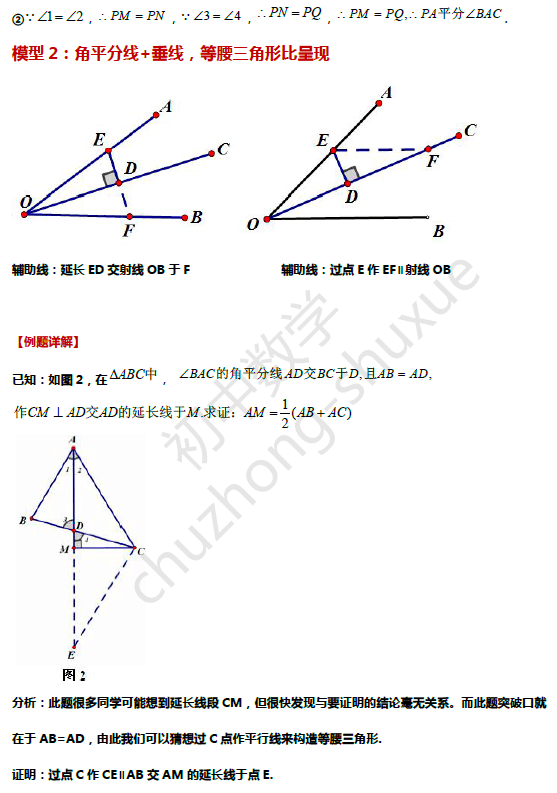 超全整理:初中全等三角形11大解题模型图文精讲,可下载打印.