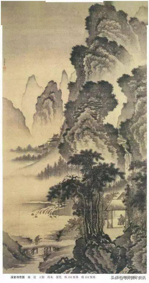 唐宋山水画50幅