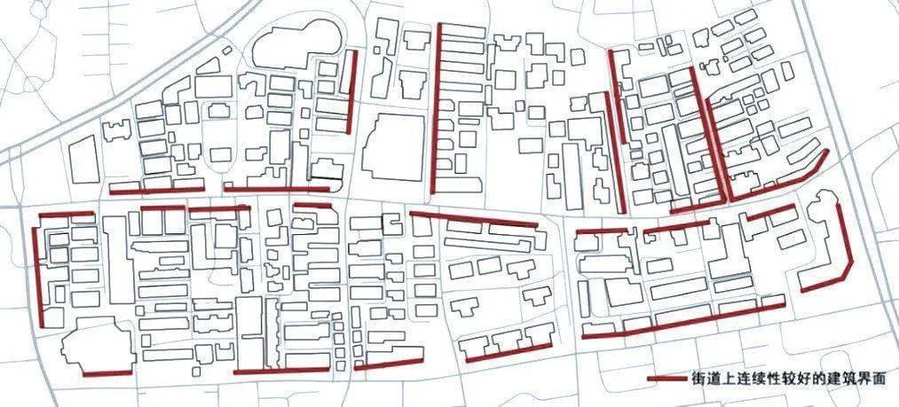 图17 愚园路(定西路-江苏路)历史街区的公共空间网络示意图(图片来源