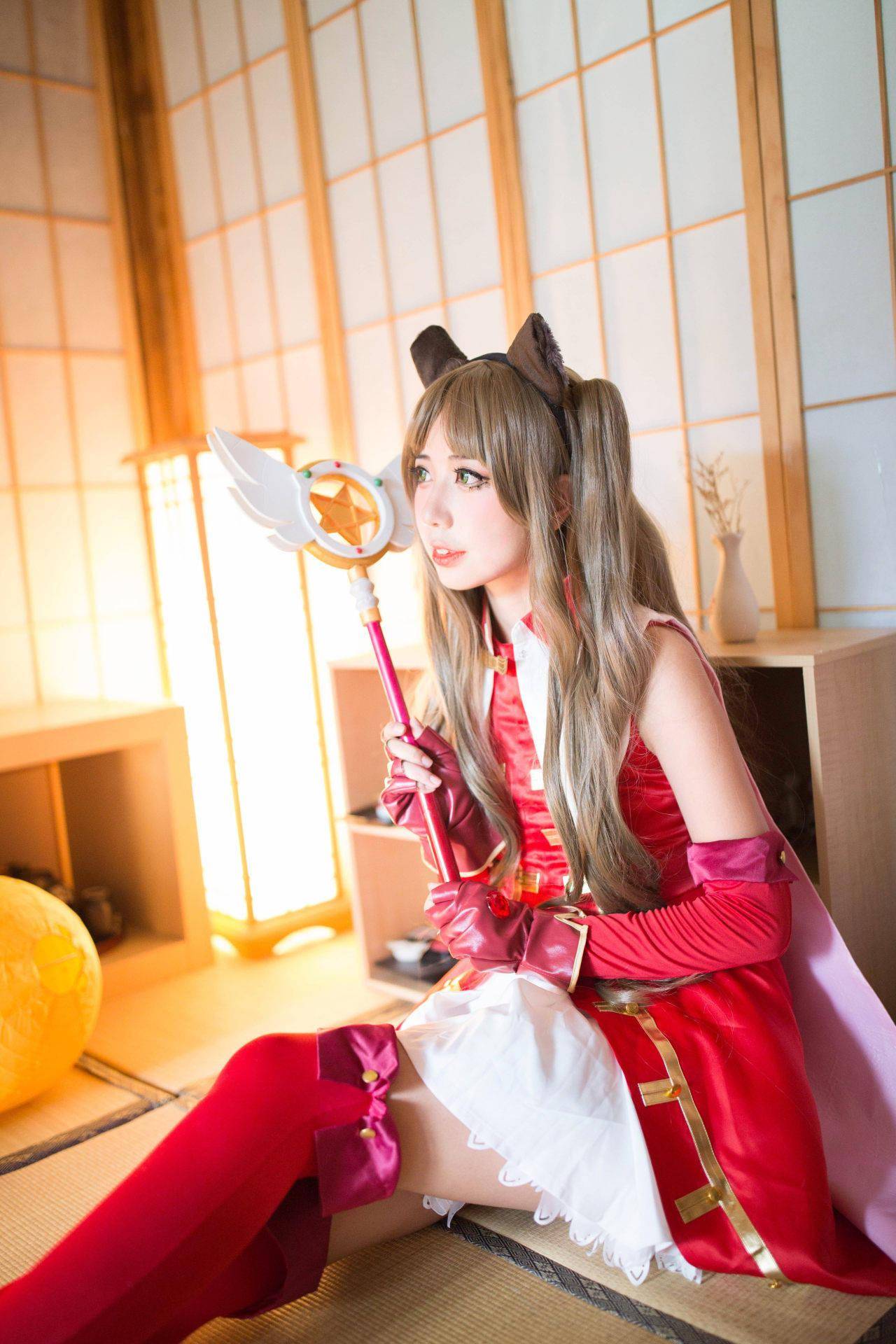 fate/grandorder 远坂凛cosplay