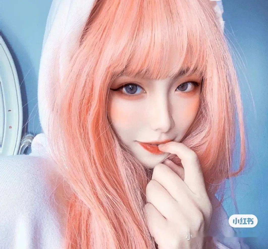 梦幻|发色分享|酷中带甜人间芭比，梦幻又魅惑的浪漫粉，绝美！！