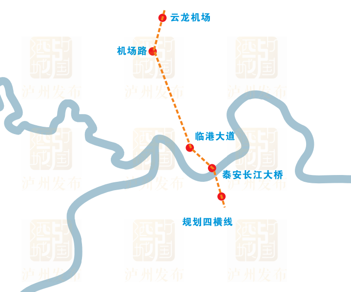 三环路,四横线,六纵线丨泸州城市骨架交通路网这样安排