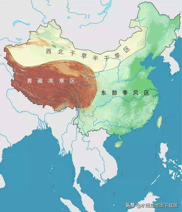 中国地理分界线归纳及高清地图!