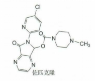 吡咯酮类.2.艾司佐匹克隆为s-右旋体有短效催眠作用. 3.