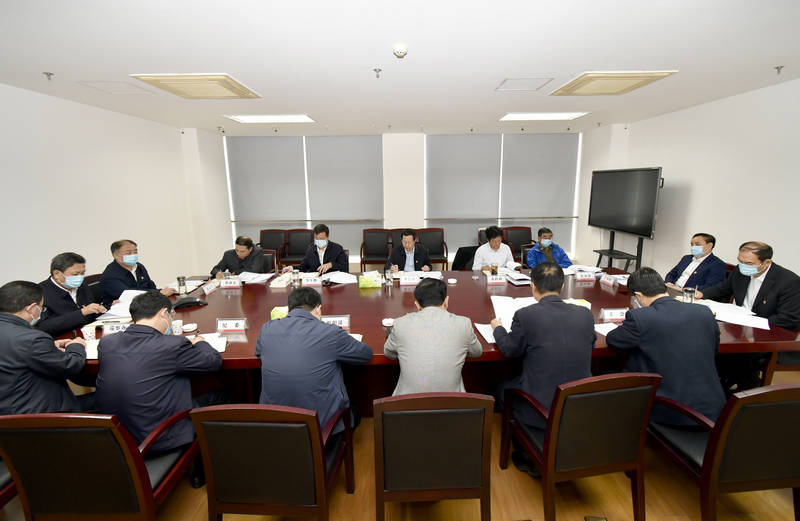 2020冀中能源领导排名_冀中能源集团领导到石工泵公司调研指导工作(2)