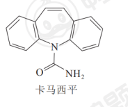 分类:卡马西平:二苯并氮30类,用于治疗三叉神经痛.