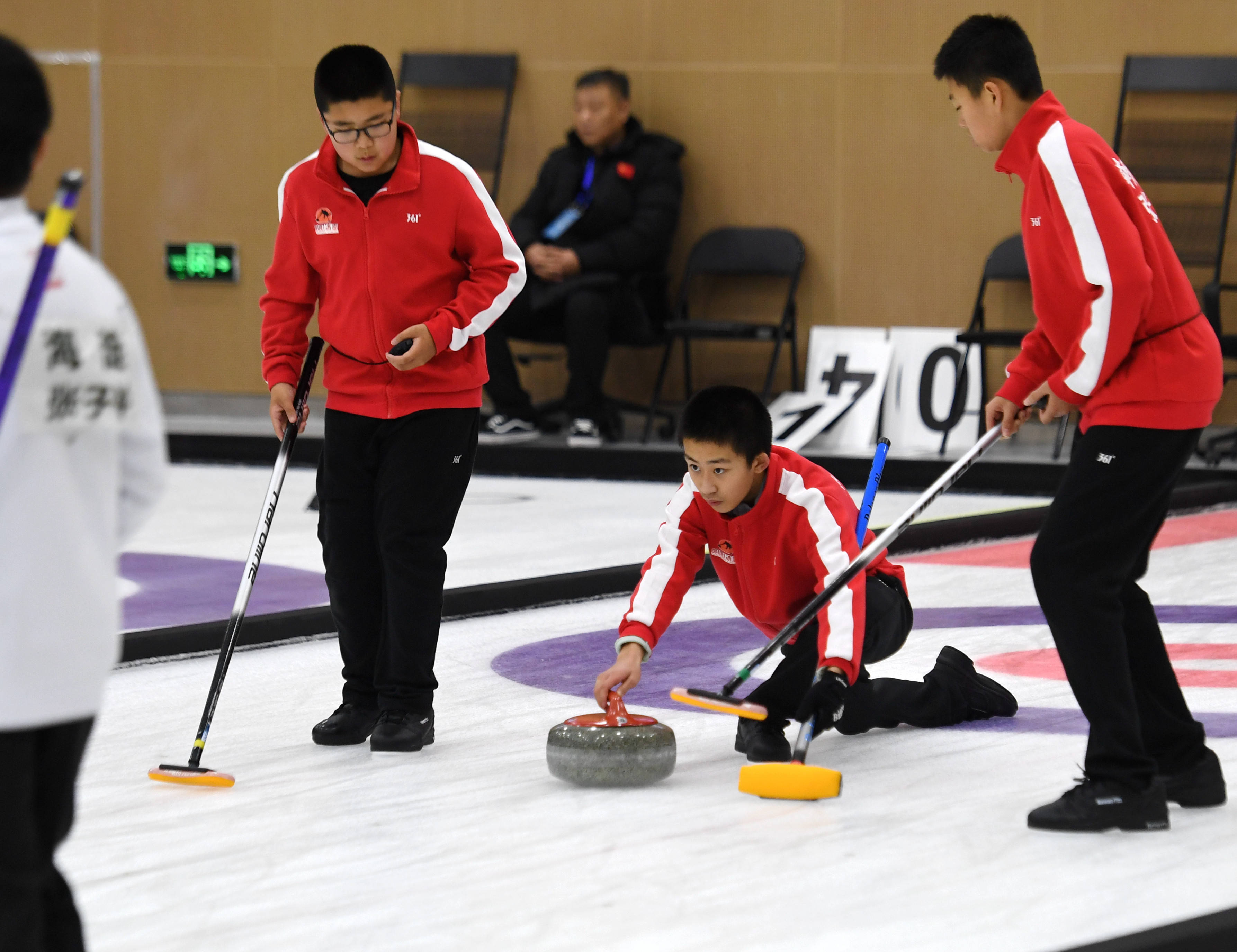 冰壶——2020年北京市青少年冰壶锦标赛开赛