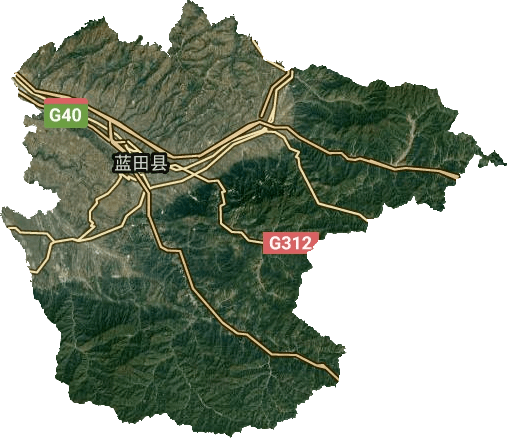 蓝田民宿招商地图