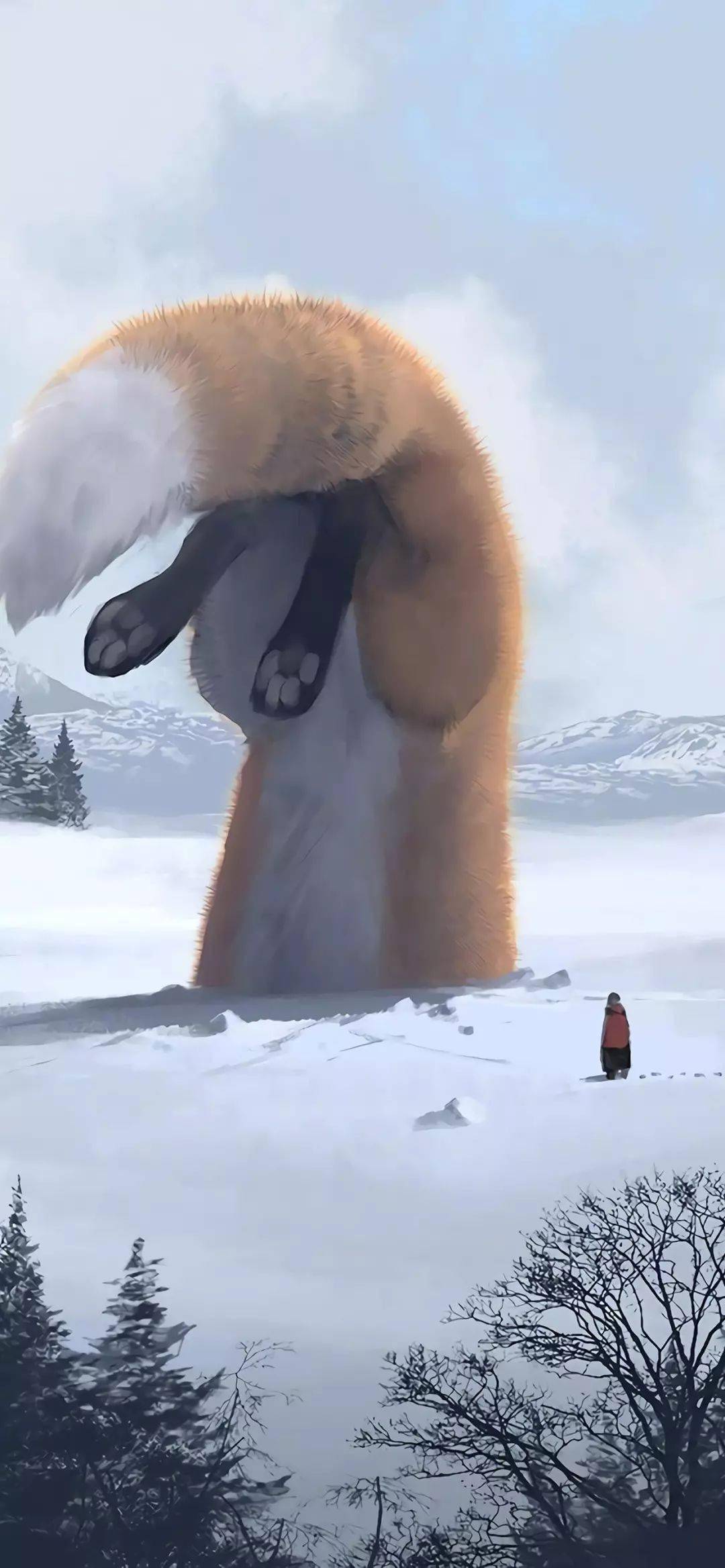 萌宠插画壁纸丨温暖治愈,我全都要!_手机搜狐网