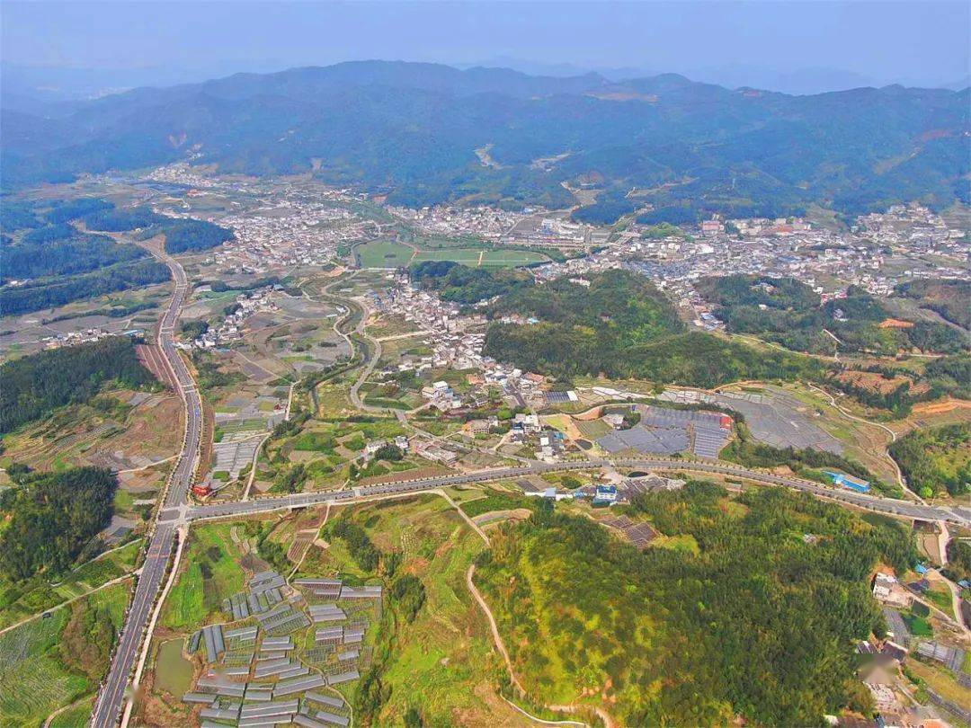 古田全景鸟瞰