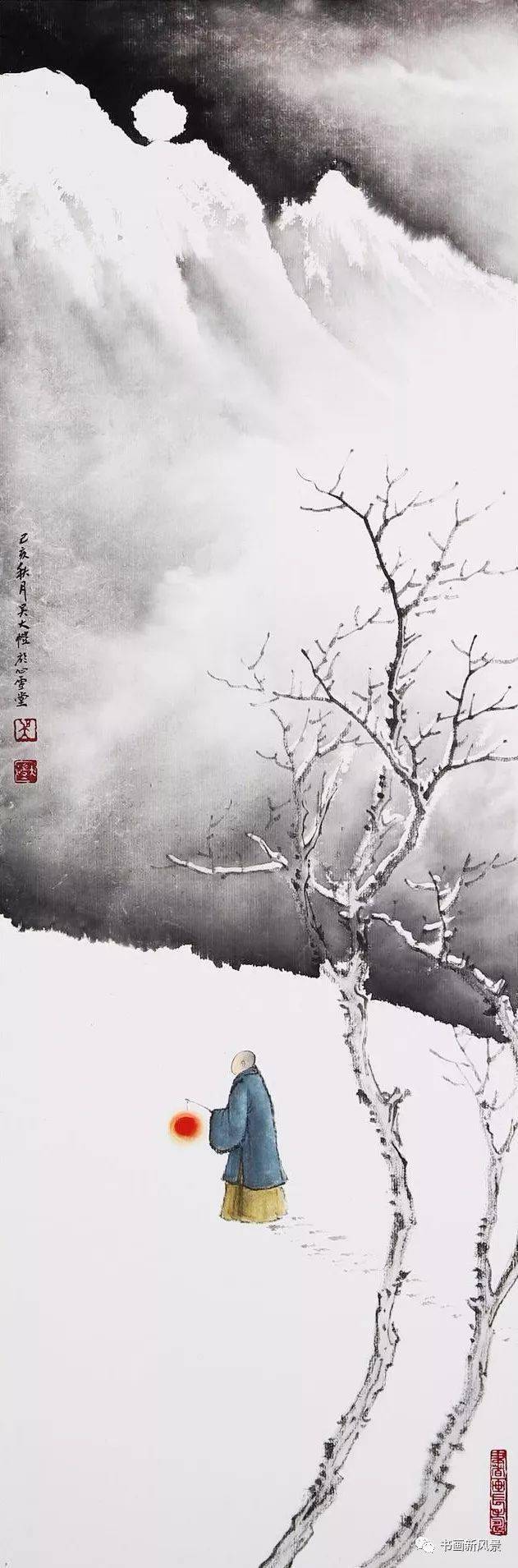 落雪听禅