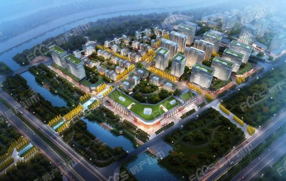 智汇谷产业基地一期首批园区鸟瞰图