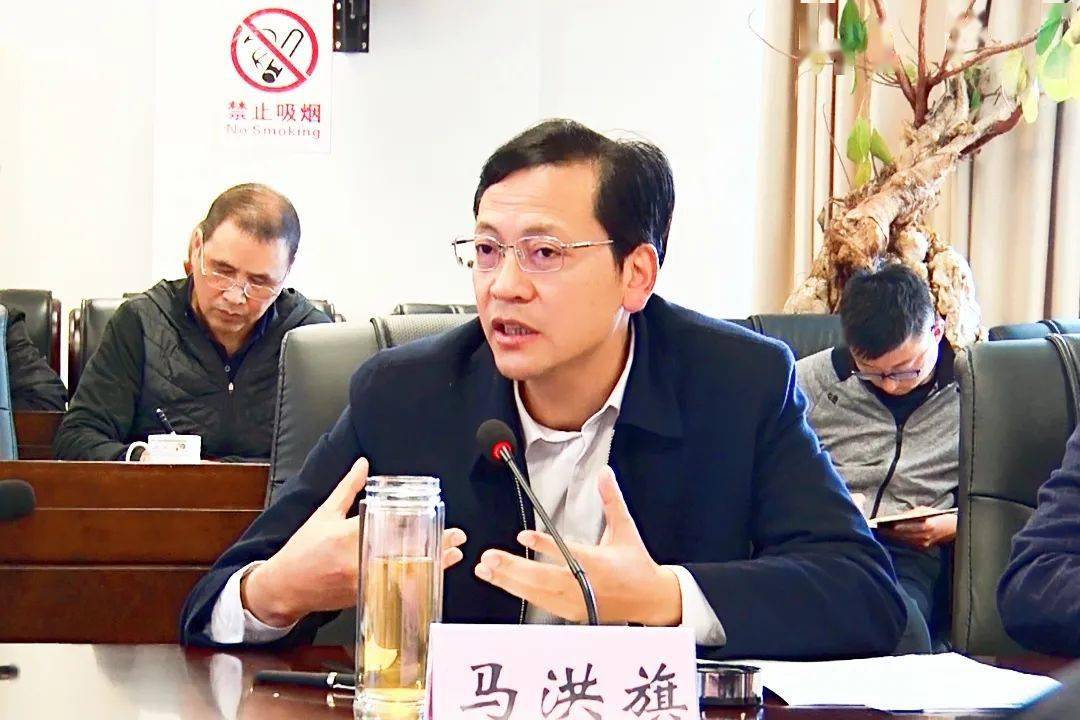 夏维勇,马洪旗对云南建投一行的到来表示欢迎,向建投长期以来对鲁甸