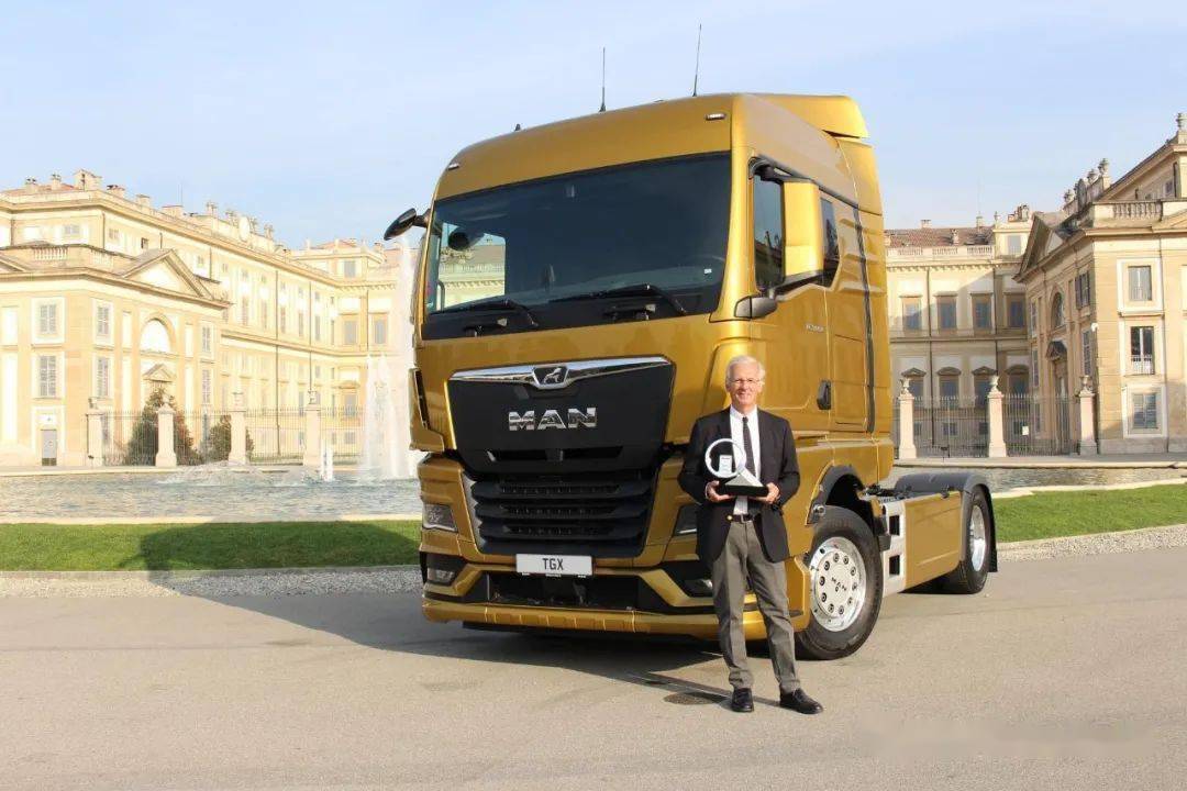 曼恩全新tgx卡车荣获2021国际年度卡车大奖