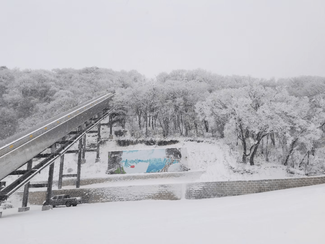 汉中今年冬天的第一场雪来啦!