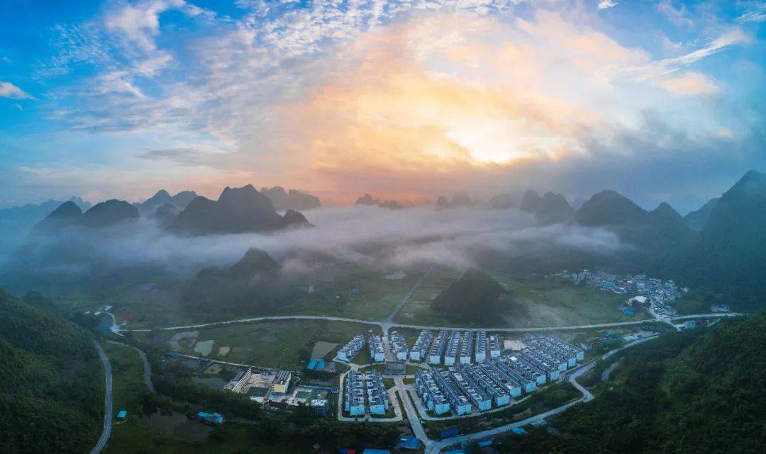 马山县 中国弄拉生态旅游风光线