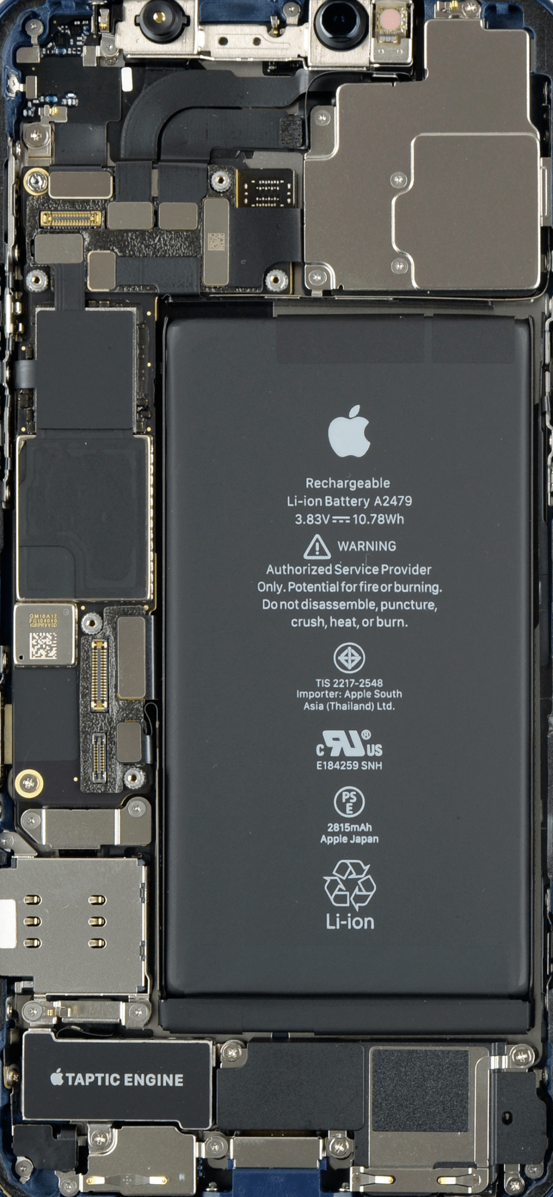 iphone12系列透明拆机壁纸来了真的太酷了