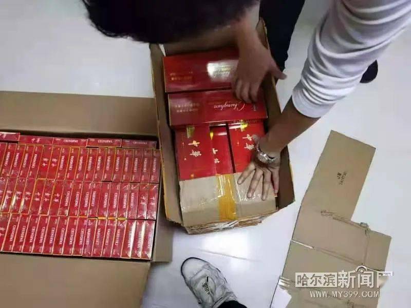 查扣假烟1000余条 涉案金额150万元丨黑龙江警方侦破非法销售假烟案