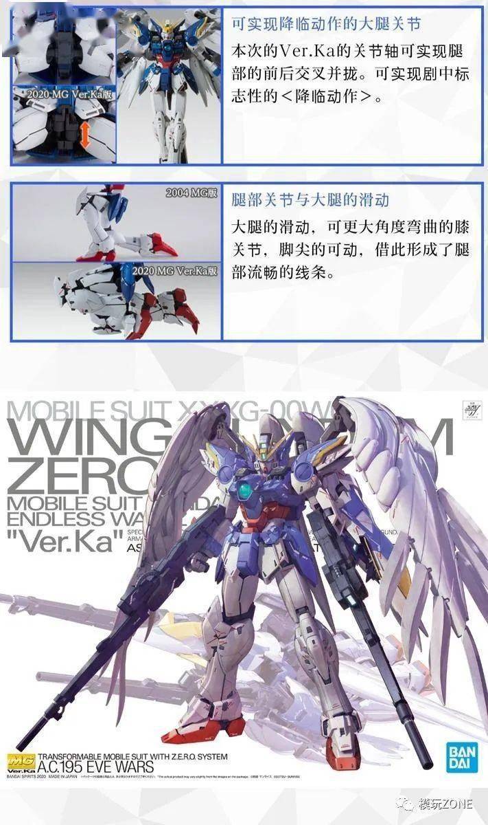 【资讯】万代:mg 飞翼零式高达ew ver. ka 开发介绍及封绘