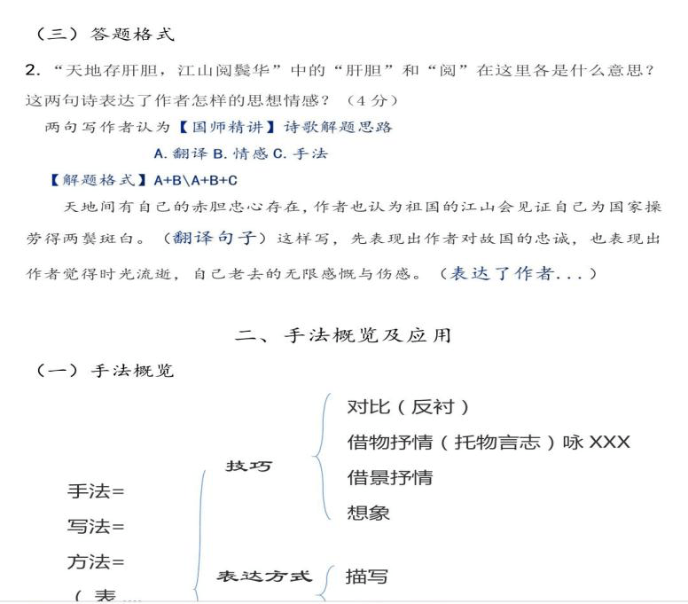 夏天|知识积累丨手把手带你整理高中语文错题本