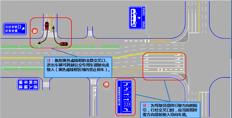 又一条公交车专用道启用!注意这些,小心被罚款!_车道