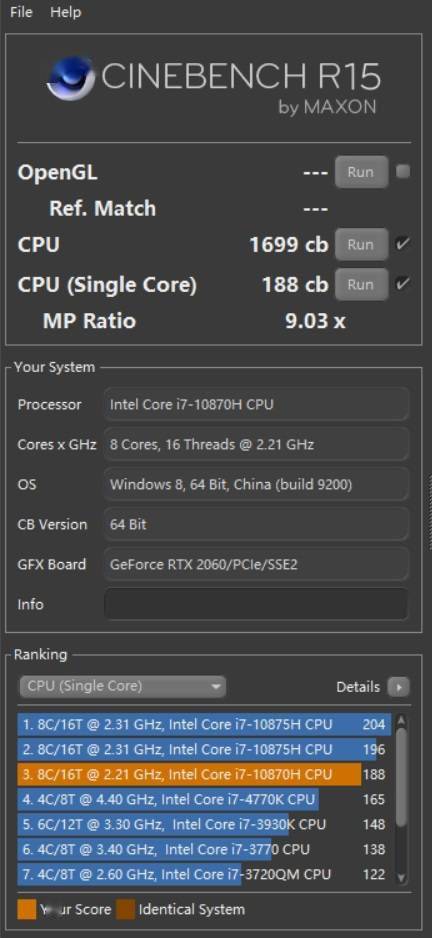 高性能|i7-10870H 和 RTX 2060 双拳出击，微星冲锋坦克 2 GL65 体验