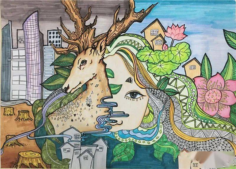 获市级奖项快来看看三水学生的征文绘画作品