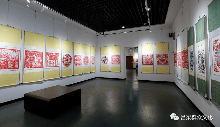 纸韵三晋民间剪纸作品巡展在吕梁市群众艺术馆展厅开展