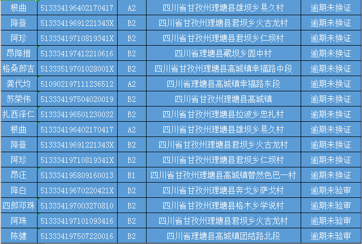 派出所重点人口统计年报表_统计报表