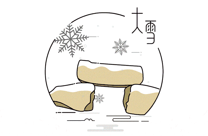 niu课堂二十四节气之大雪寒松饱霜雪冉冉翠光湿