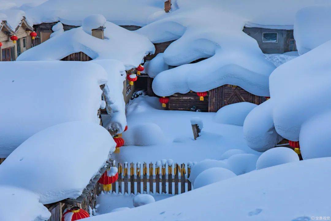 【全景视觉】大雪落有声,带你去雪乡看雪