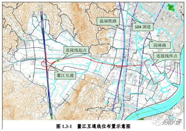 6亿元,项目位于鳌江塘川社区,与甬台温高速衔接点位于mrk56 800与mrk