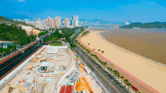 靓爆镜！珠海城市阳台揭开神秘面纱！完工时间…_香炉湾