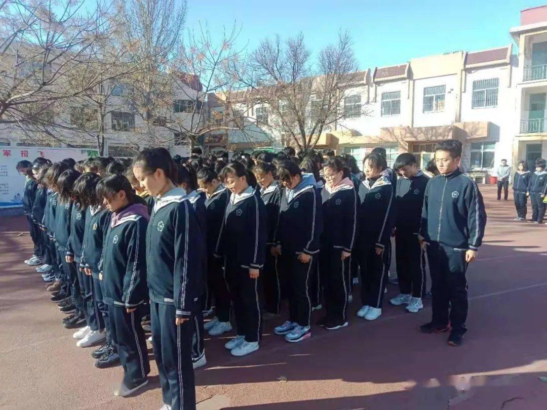 致敬英烈守望和平临清一中悼念第七个南京大屠杀死难者国家公祭日