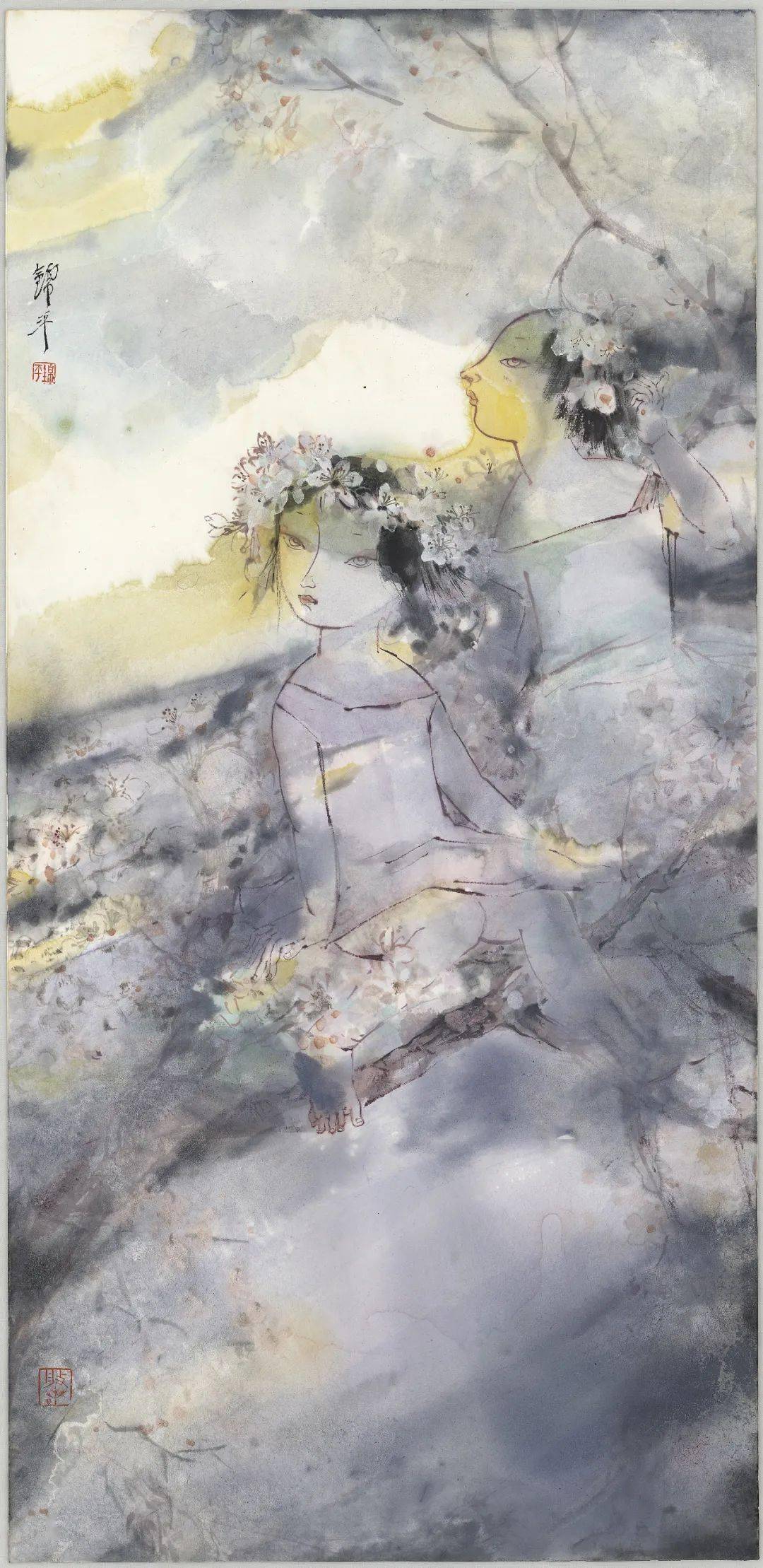 线上展出巾帼风采中国著名女画家作品展