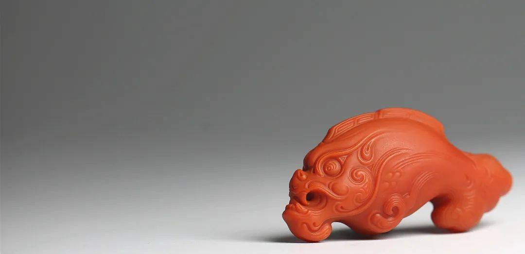 豆中强作品《鱼化龙》