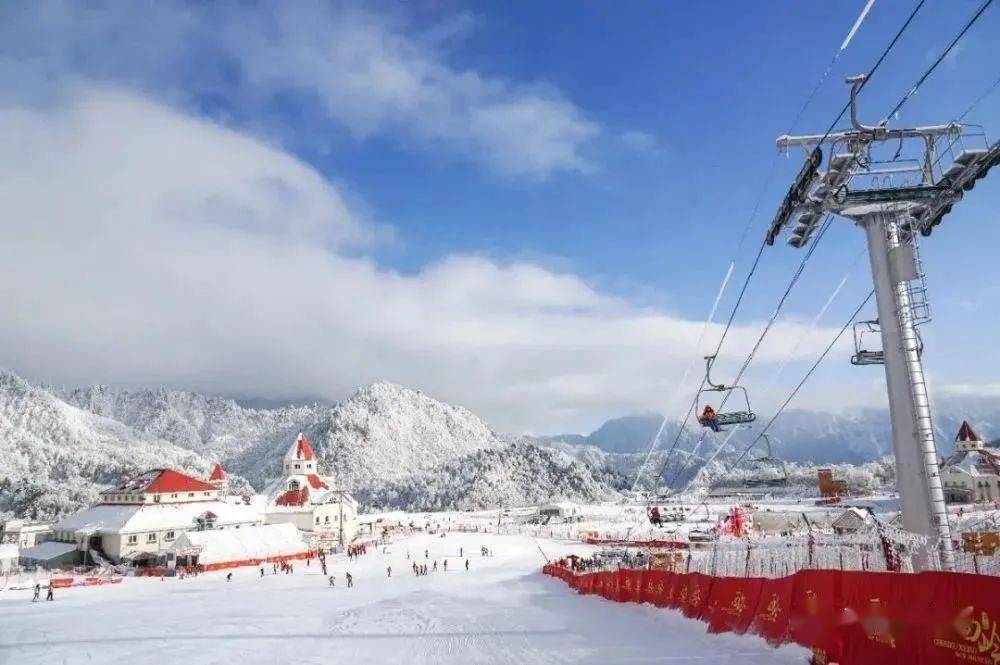 西岭雪山,庐山滑雪场均开业_手机搜狐网