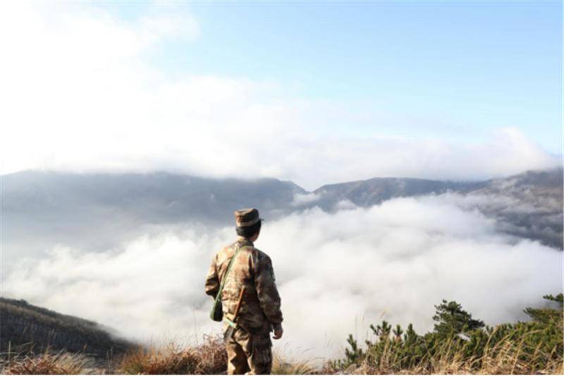龙王山巡山人，每天“自虐线”八小时，只为保