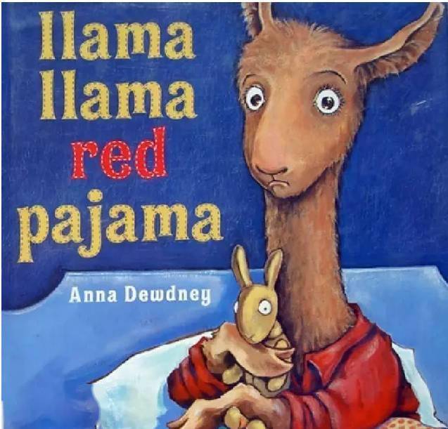 图片[1]-英文绘本  育儿  L1ama L1ama Red Pajama穿红睡衣的驼拉玛(PDF+MP3+视频）-萌小白亲子网