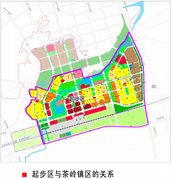 安庆高铁新区起步区(茶岭镇区核心区)控制性详细规划修改公示