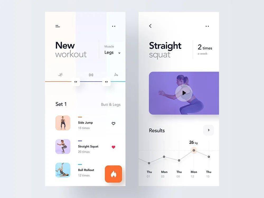 25组运动APP UI界面设计欣赏_赛博
