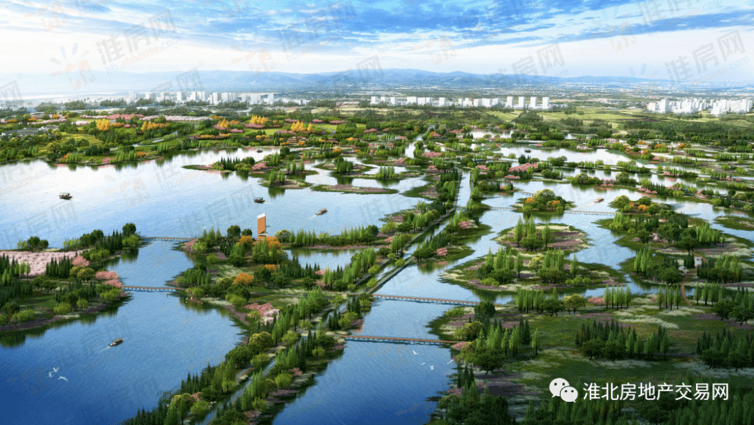 淮北西站建面3万方!附近凤栖湖超166万平米地块要开发了!