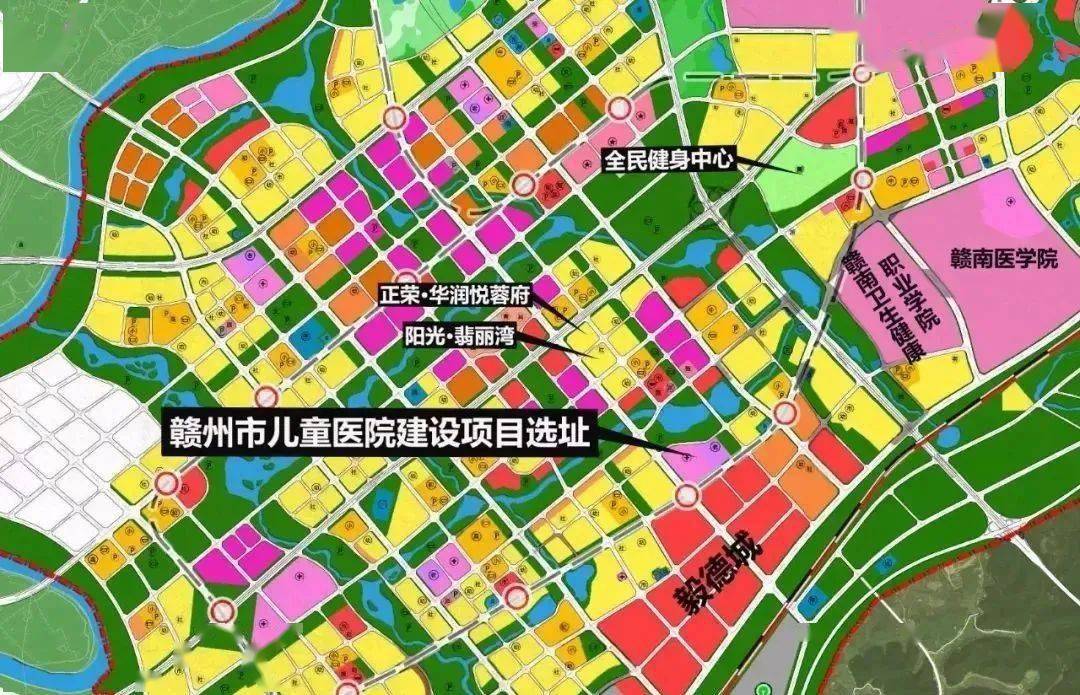 蓉江新区大利好,赣州市儿童医院已公示将开建