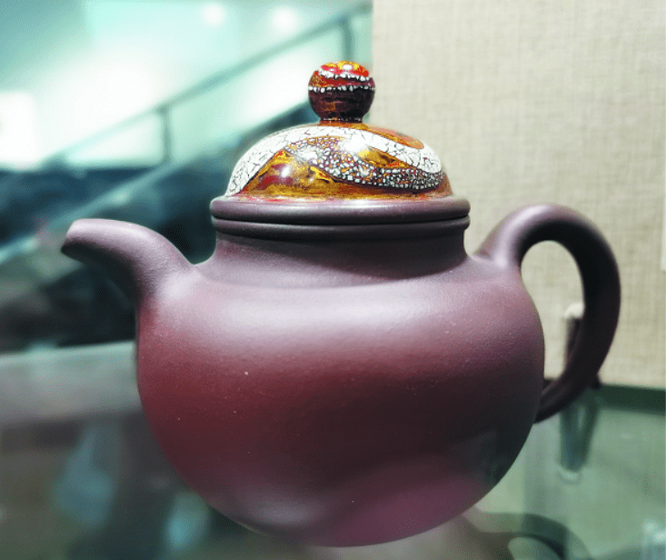 第四届中国紫砂南宜兴61北平定平定紫砂砂器药茶融合发展文化节参展