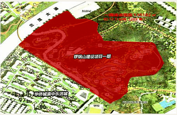 华侨城3.4亿拿下滇中乐活城243亩宅地 嵩明再迎千亩大盘