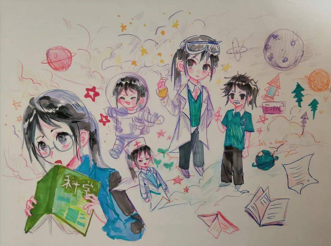 巧手绘青春,艺术展风采——临平一中科技艺术节系列报道之美术类比赛