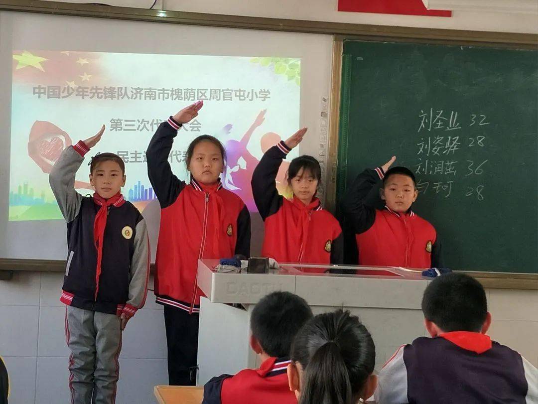 【少代会】中国少年先锋队济南市槐荫区周官屯小学第三次少先队代表