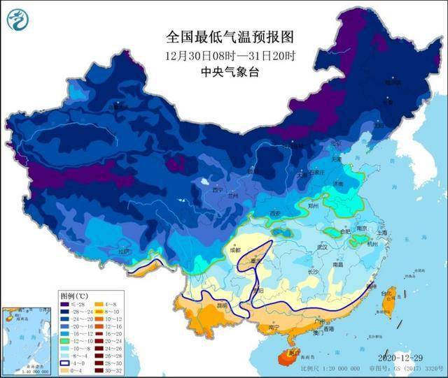 寒潮黄色预警再次来袭，江南华南等局地降温将超12℃